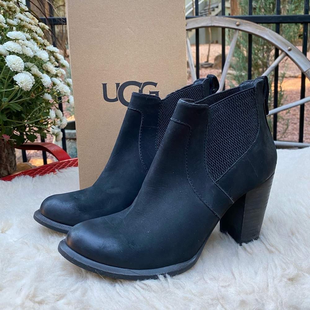 Ugg Cobie black booties